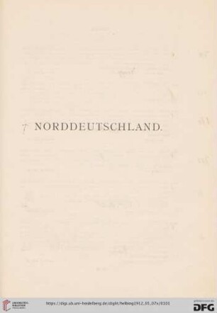 Norddeutschland (Nr. 639-679)