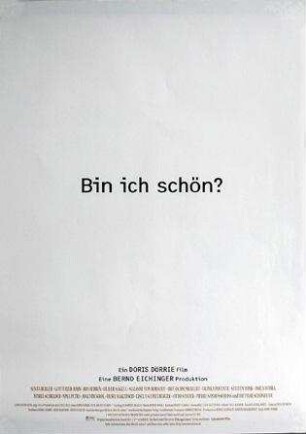Bin ich schön?