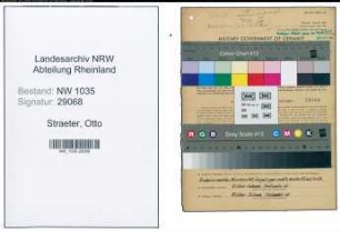Entnazifizierung Otto Straeter , geb. 10.04.1893 (Hauer)