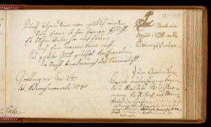 Eintrag (Göttingen, 03.06.1780 / 1836)