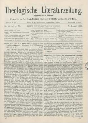 482-483 [Rezension] König, Eduard, Das alttestamentliche Prophetentum und die moderne Geschichtsforschung