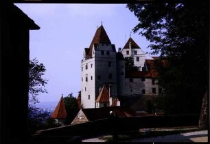 Landshut: Burg Trausnitz, Zugangseite