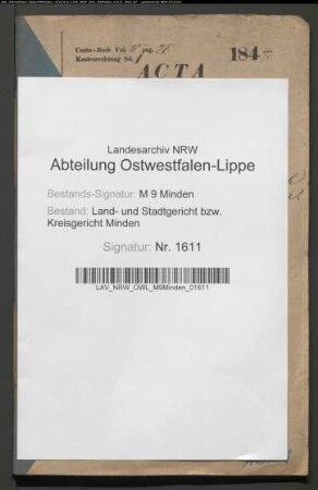 Sonstige: Meinert, Ernst Heinrich: