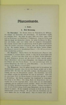 Pflanzenkunde