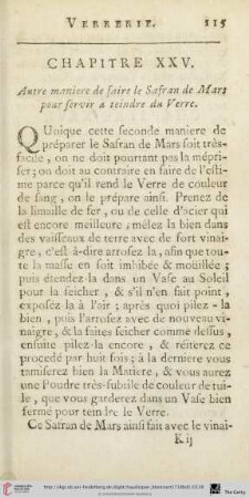 Chapitre XXV