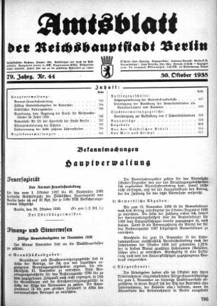 1938,44: Nr. 44, 30. Oktober 1938