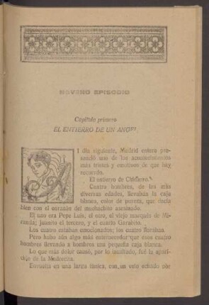Noveno episodio - [El entierro de un ángel]