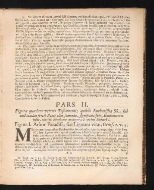Pars II. Figurae quaedam veteris Testamenti; quibûs Eucharistia SS., sub unâ ...