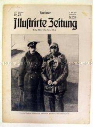 Illustrierte Wochenzeitschrift "Berliner Illustrirte Zeitung" u.a. zur Artillerie und zur Berliner Kunstausstellung