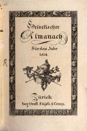 Helvetischer Almanach. 1814