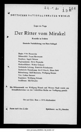 Der Ritter vom Mirakel