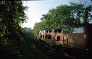Bittelbronn Lok 215 083 E 3343 S-FDS Bnb-Wagen