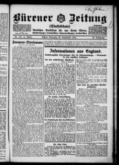 Bürener Zeitung. 1896-1935