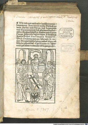 Wie vnd mit welcherley herlikeyt vnd solempniteten ... daß begengniße vnd Exequien ... Herren Friderichs deß heyligen Römischen Reichs keysers ... begangen sey