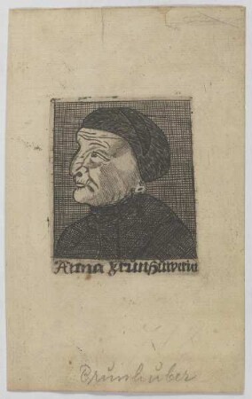 Bildnis der Anna Brunhuwerin