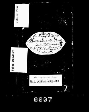 Kaufbuch von Schwarzbach (bei Scheibenberg), Bd. 5