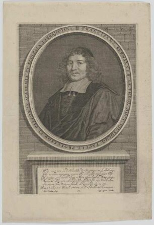 Bildnis des Franciscus Burmannus