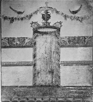 Wanddekoration im vierten Stil