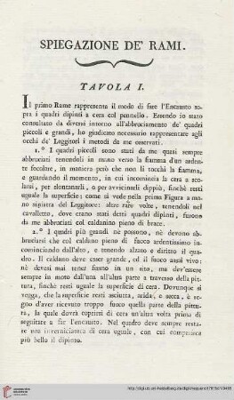 Spiegazione de´ rami