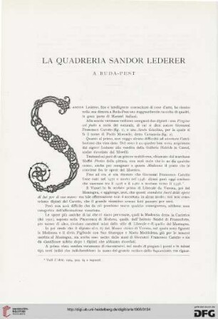 9: La quadreria Sandor Lederer a Buda-Pest