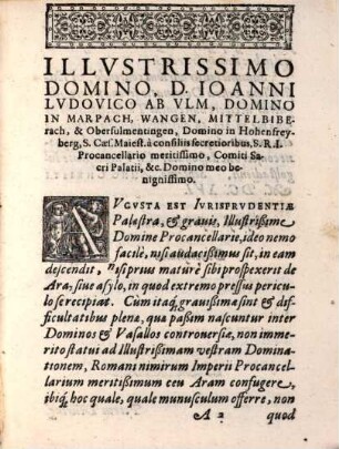 Dissertatio iuridica ex universo feudorum iure desumpta