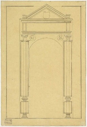 Schloss zu Gadebusch, Portal