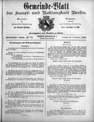 1894,44: No. 44, 4. November 1894
