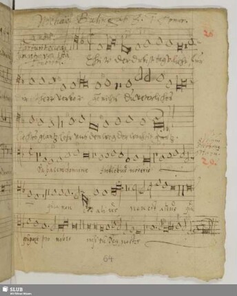 Mahu, Stephan: Da pacem Domine in diebus nostris