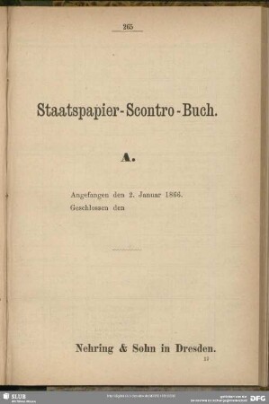 Staatspapier-Scontro-Buch
