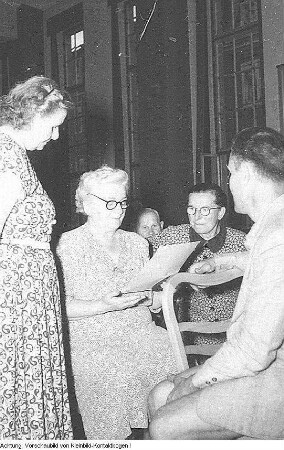 Olga Körner, Politikerin und Widerstandskämpferin, 1955