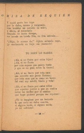 Tu bien lo sabes