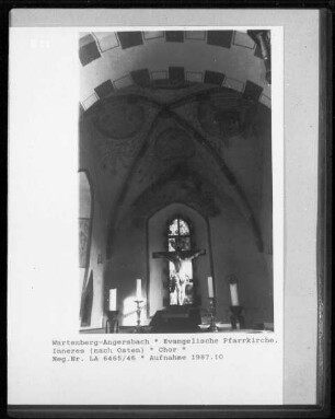 Evangelische Pfarrkirche — Chorturm