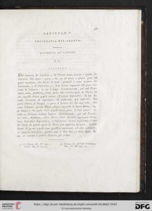 Capitolo V. Topografia del Sannio. Distretto de' Sariceni