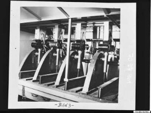 Mikrowellenerwärmungsanlage, Detail, Foto 1970