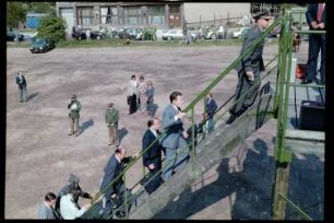 Fotografie: Besuch von US-Verteidigungsminister Caspar Weinberger in West-Berlin