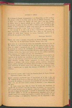 Un argentino ilustre: José C. Paz, por Francisco Javier de Luque