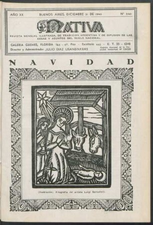 20.1943=Nr. 240: Nativa, 20.1943=Nr. 240