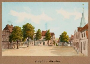 Marktplatz in Lütjenburg