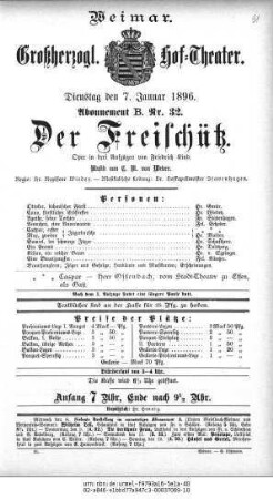 Der Freischütz