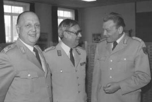 Verabschiedung des Kommandanten der Verkehrskommandantur 751 Oberstleutnant Rolf-Günter Männchen
