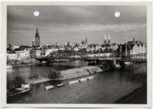 Bremen, Kaiserbrücke und Altstadt
