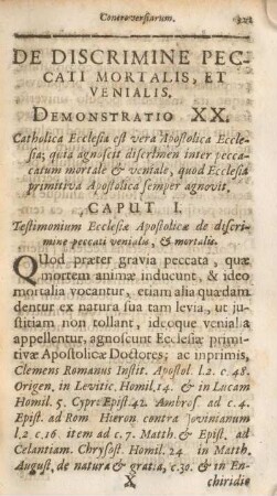 De discrimine peccati mortalis, et venialis.
