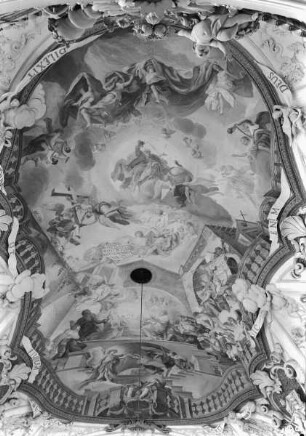 Die Geburt Christi, dargestellt als Vision des heiligen Bernhard von Clairvaux