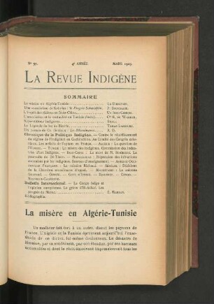 4e Année, Nr. 35. Mars 1909.
