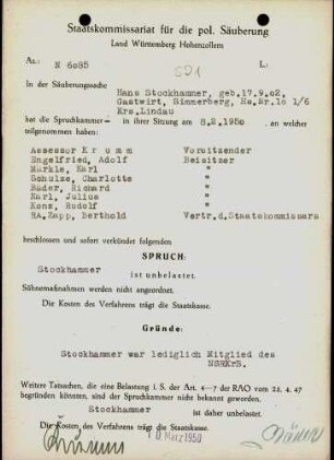 Stockhammer, Hans