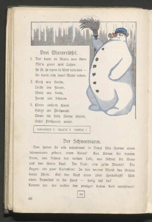 Der Schneemann.