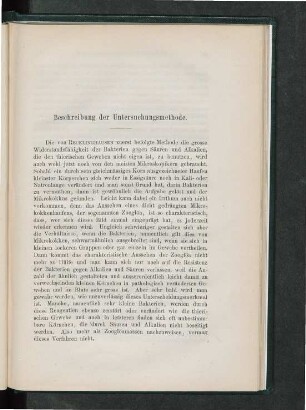 Beschreibung der Untersuchungsmethode