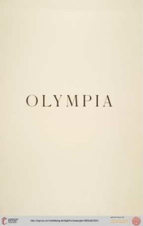 Tafelband 4: Olympia: die Ergebnisse der von dem Deutschen Reich veranstalteten Ausgrabung: Die Bronzen und die übrigen kleineren Funde von Olympia