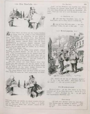 "Die Auslese" "Bevorzugung"
