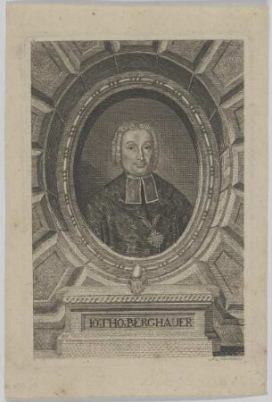 Bildnis des Io. Tho. Berghauer